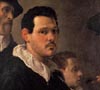 Annibale Carracci: Bambini che giocano con il gatto, olio su tela