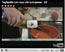 Video Tagliatelle al Ragu Bolognese
